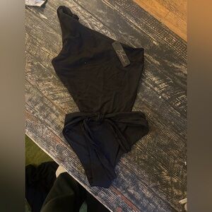 Blonde Addiction one shoulder one piece swimsuit